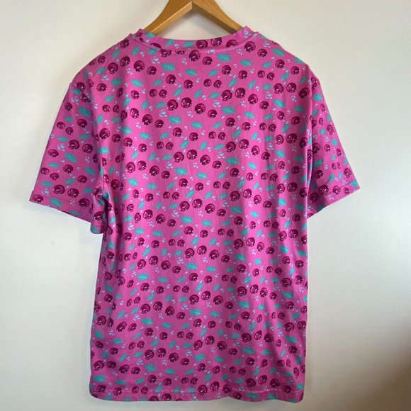 Little Victory X Hayley Elsaesser Dark Cherry Print Pink T-shirt Unisex Size M - Picture 2 of 9